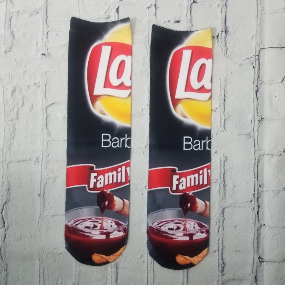 Lays Barbecue Socks